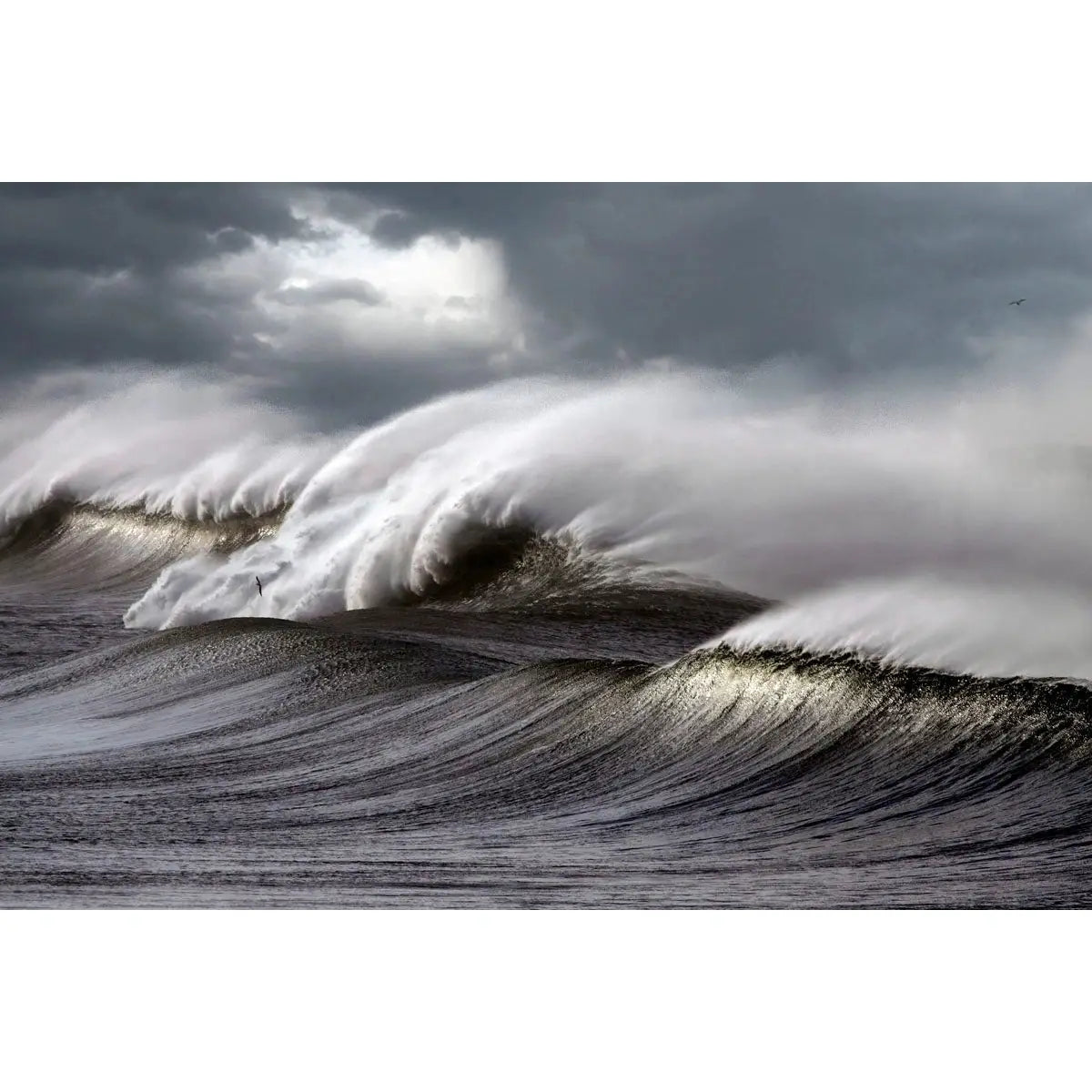 Glass picture ocean wave Homefactory