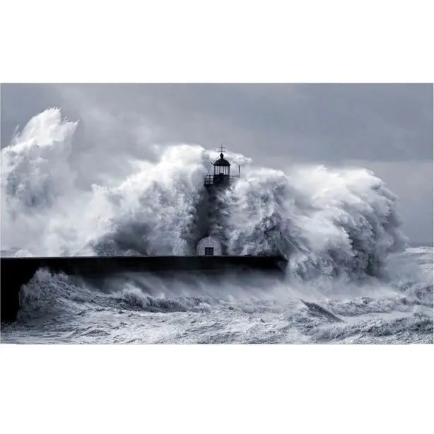 Glass picture lighthouse Homefactory