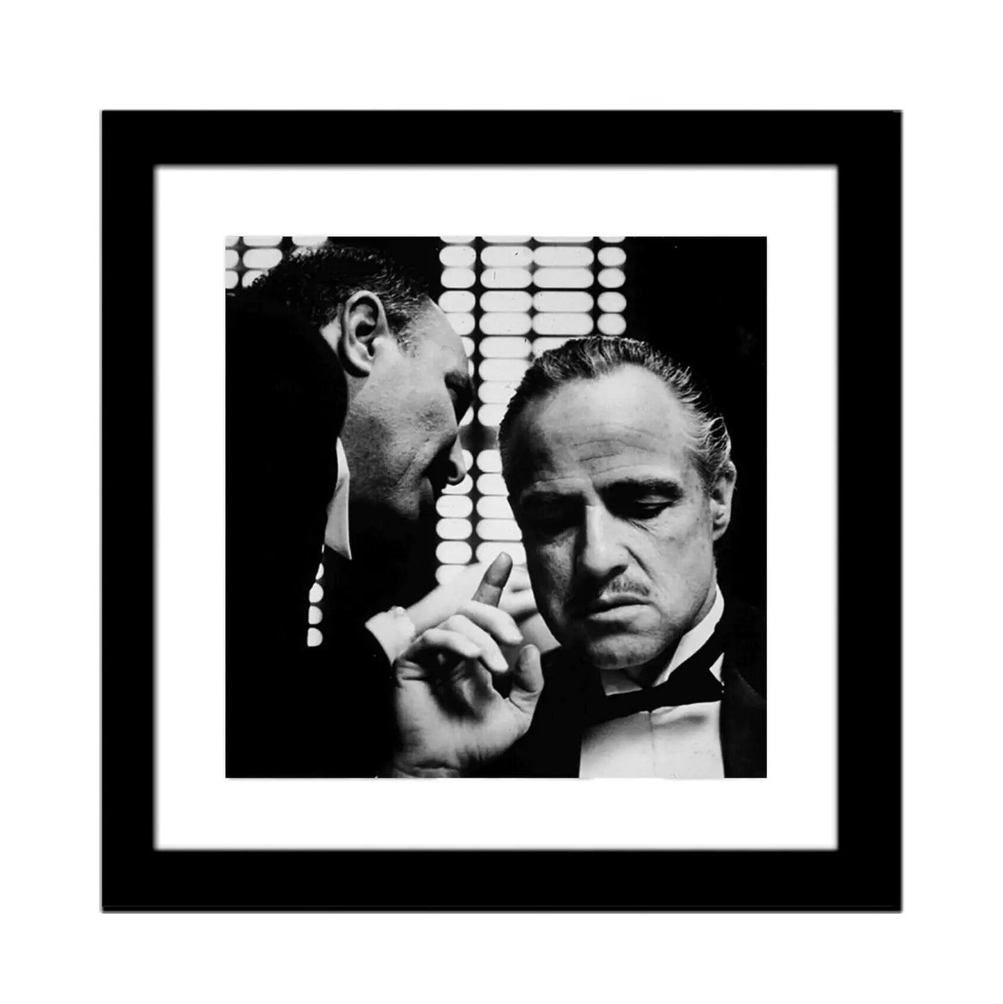 Glass picture w/frame Marlon Brando Homefactory