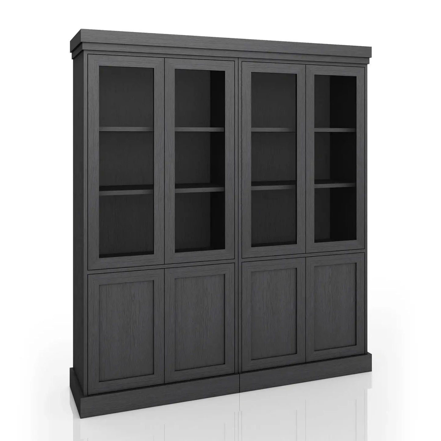 Vitrineskap Stockholm delte dører Homefactory