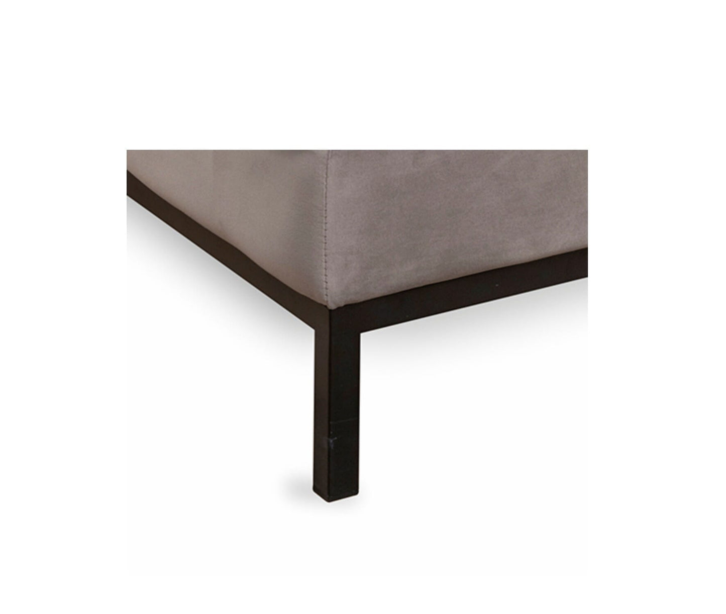 Stålramme til Queens stol sort matt