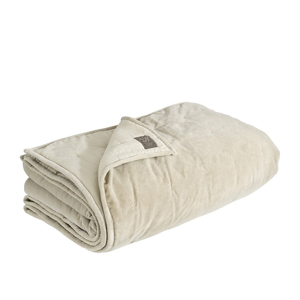 SANTANA WASHED BEIGE Sengeteppe - -Artwood -Nordstrand Møbler og Interiør