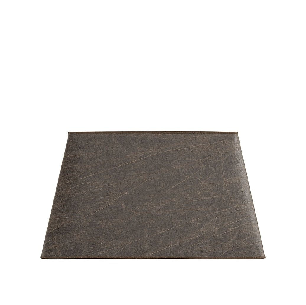 SHADE RECTANGULAR Leather Pale Brown Artwood 6