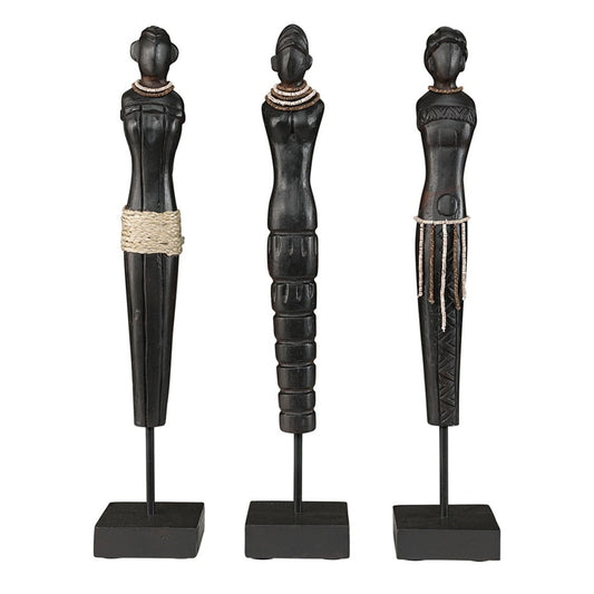 AFRICAN LADIES 3-set - -Artwood -Nordstrand Møbler og Interiør