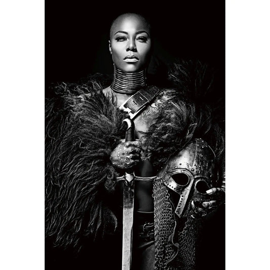 Glass picture warrior lady Homefactory