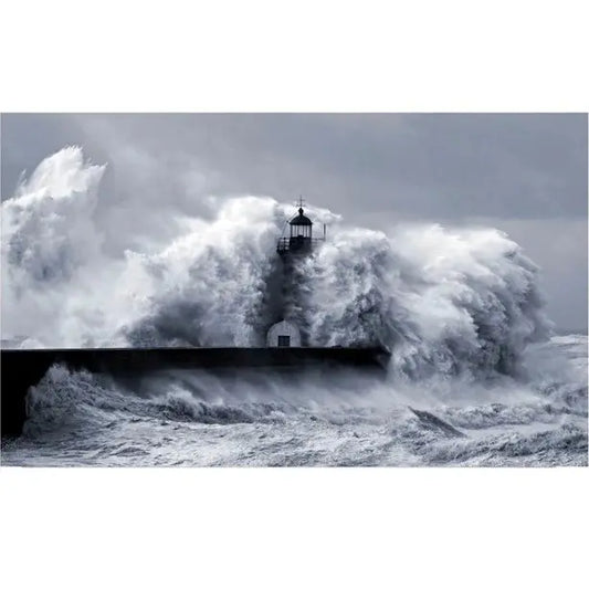 Glass picture lighthouse Homefactory