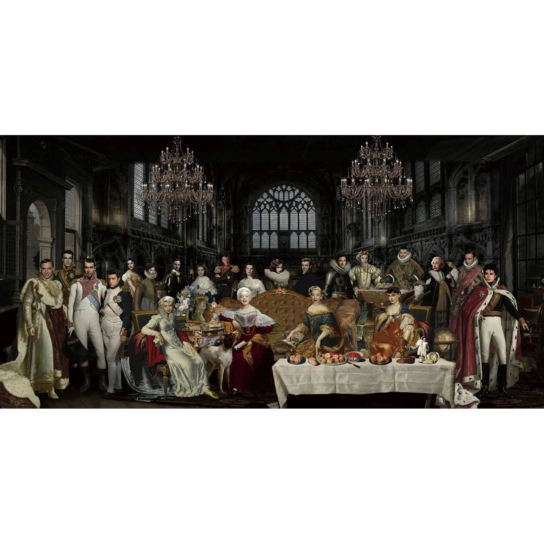 Glass picture Celebrities people Homefactory