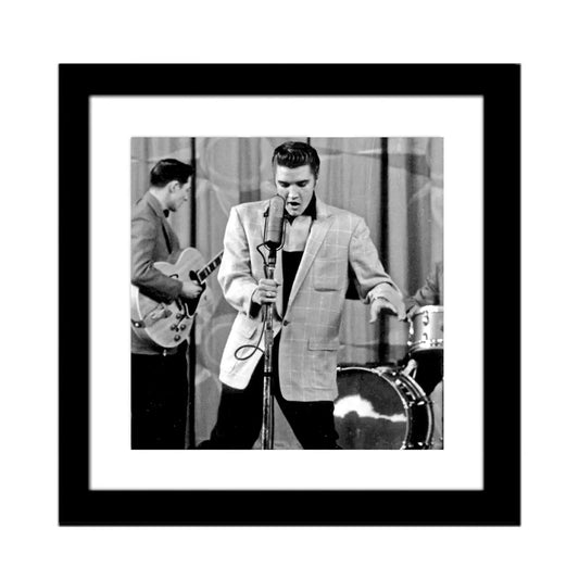 Glass picture w/frame Elvis Presley Homefactory