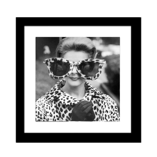 Glass picture w/frame June Pickney Homefactory