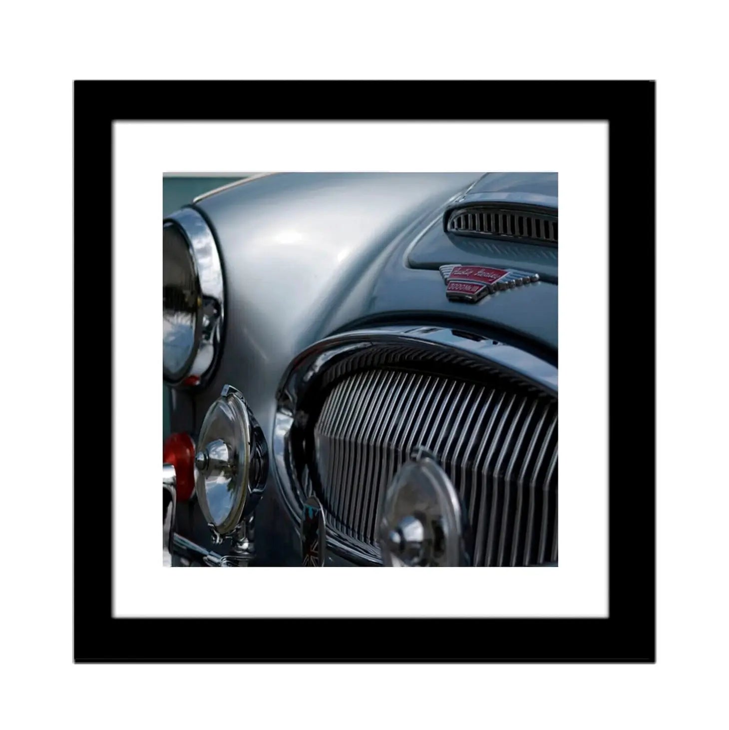 Glass picture w/frame Austin-Healey Homefactory