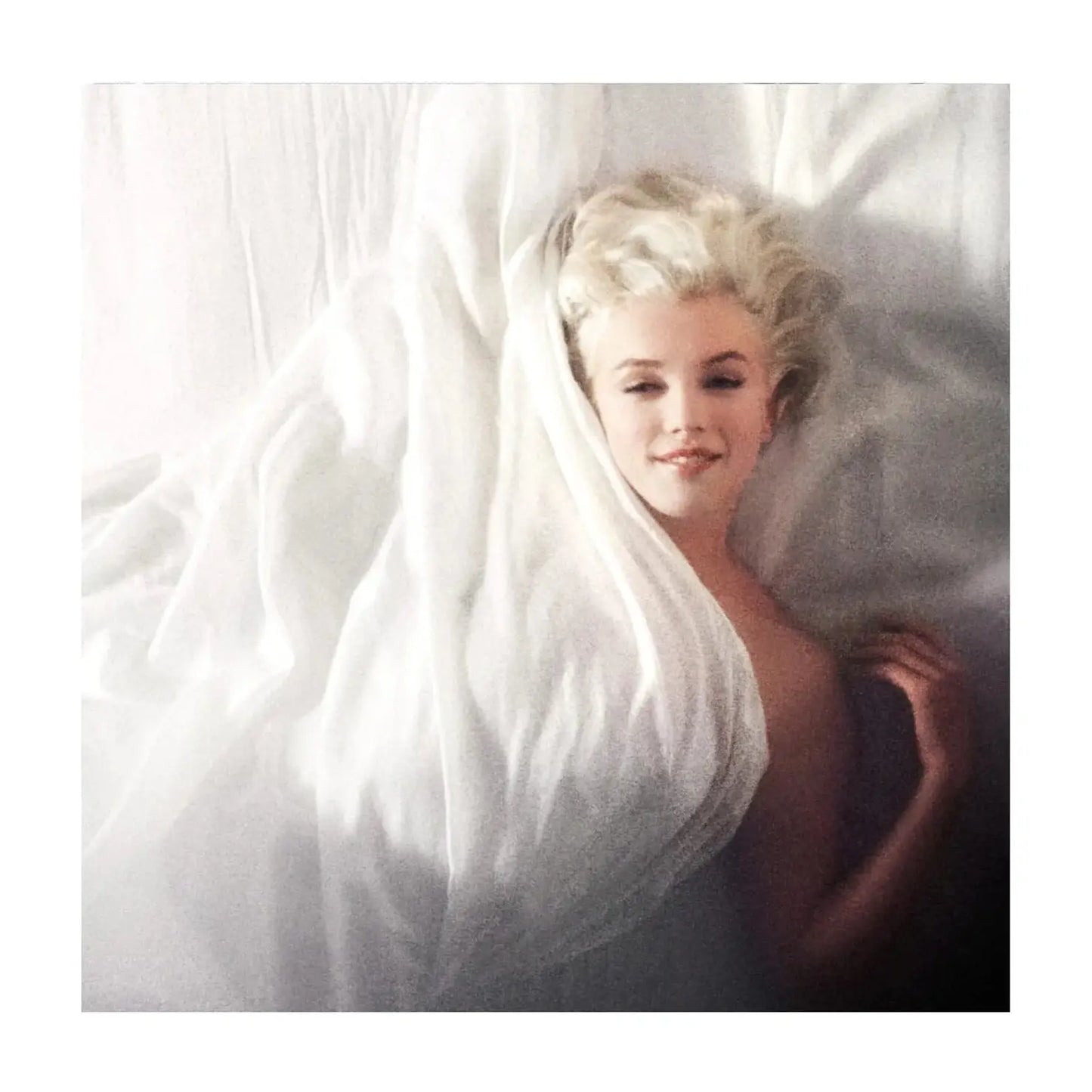 Glass picture Marilyn Monroe in bed Homefactory