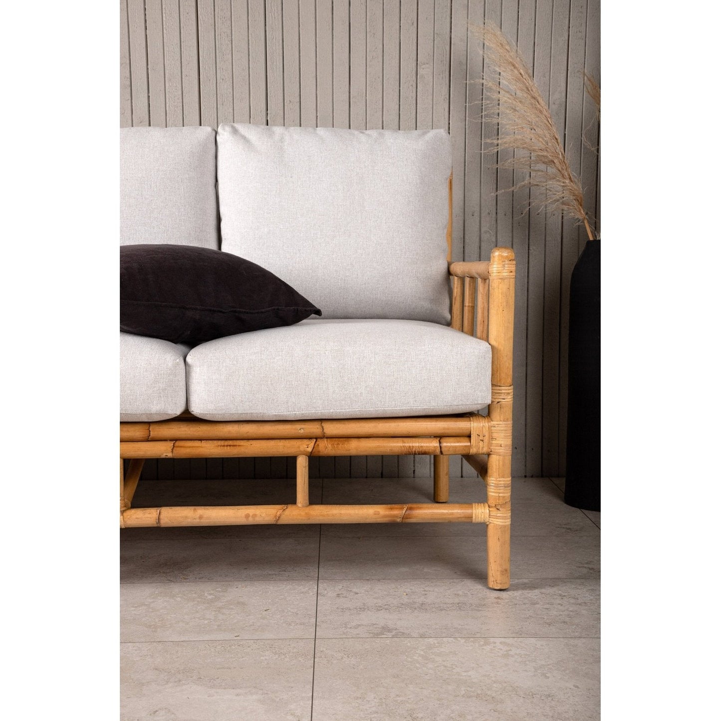 Cane sofa