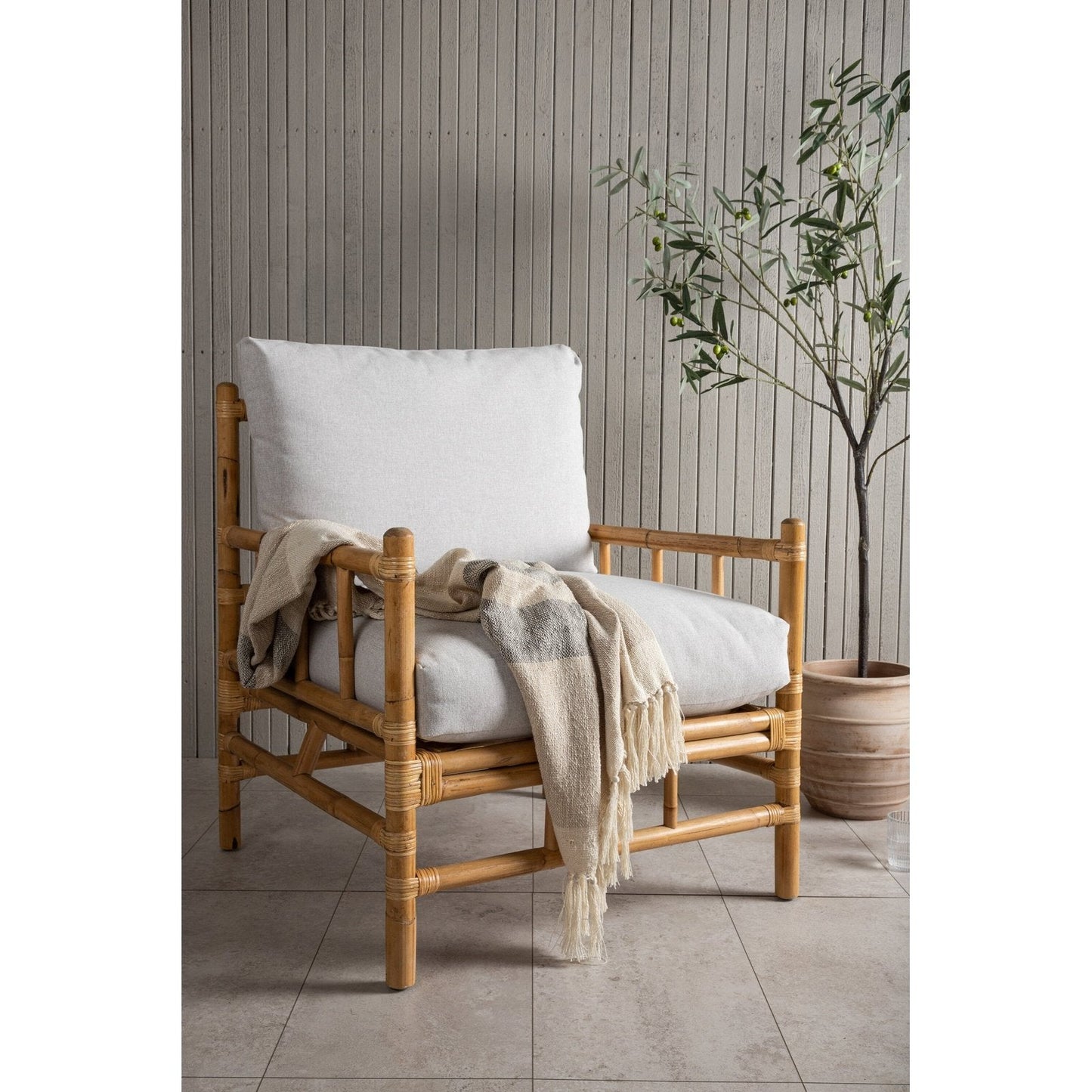 Cane loungestol
