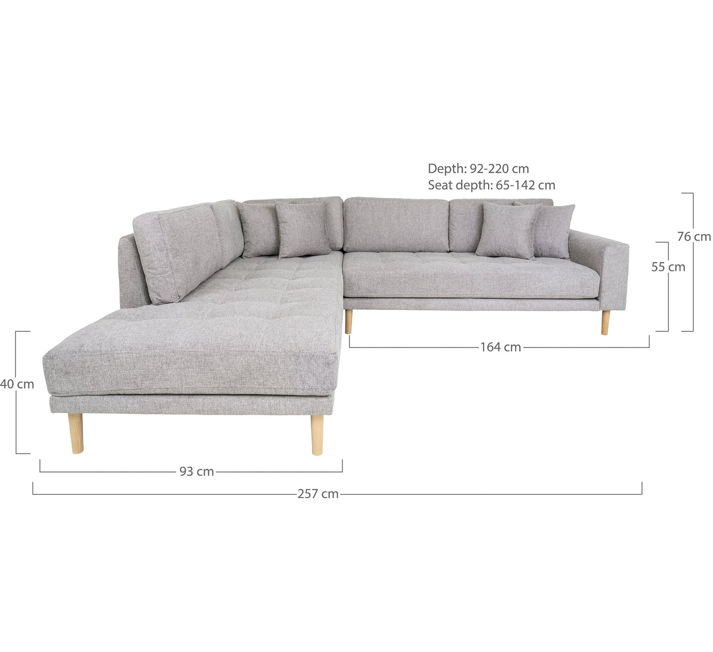 Lido sjeselongsofa