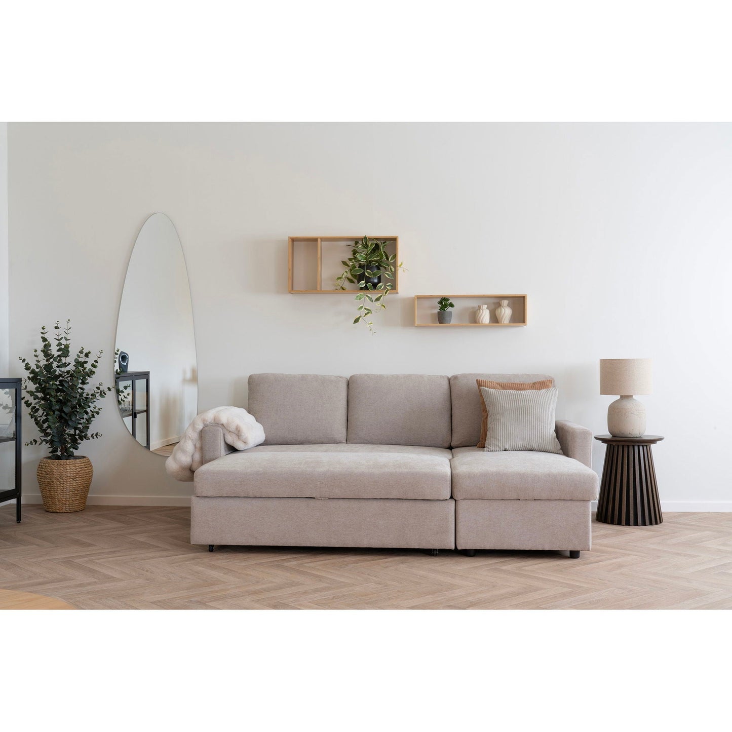 Belfast sovesofa med oppbevaring