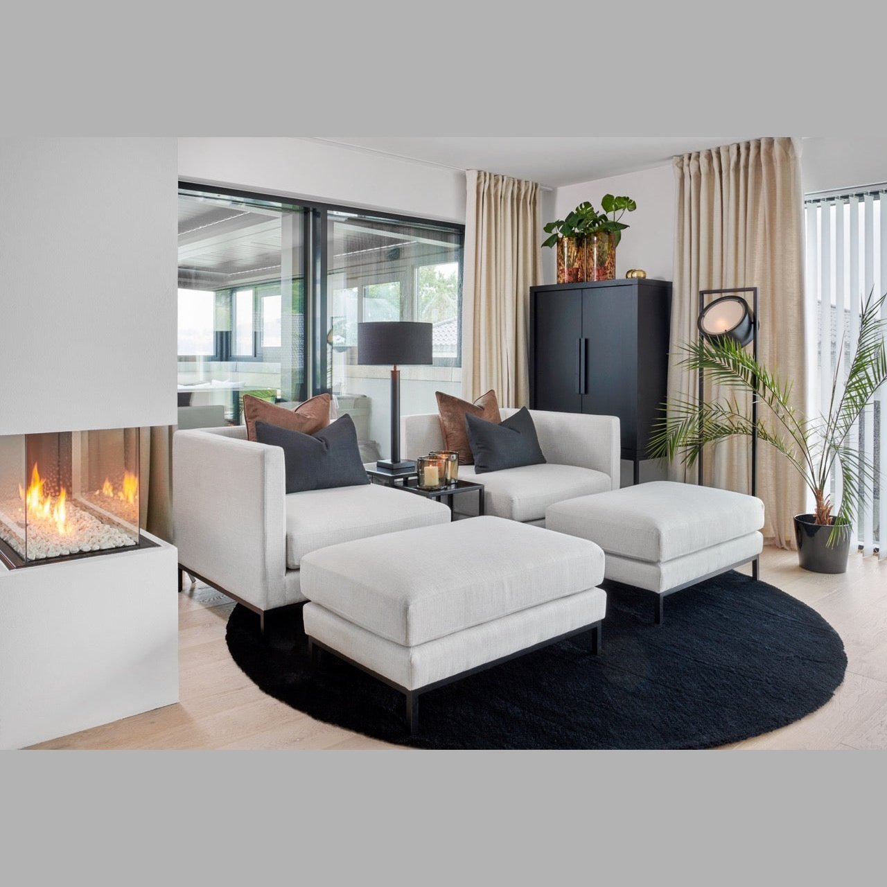 Eton pall/fotskammel - Pall-Homefactory -Nordstrand Møbler og Interiør