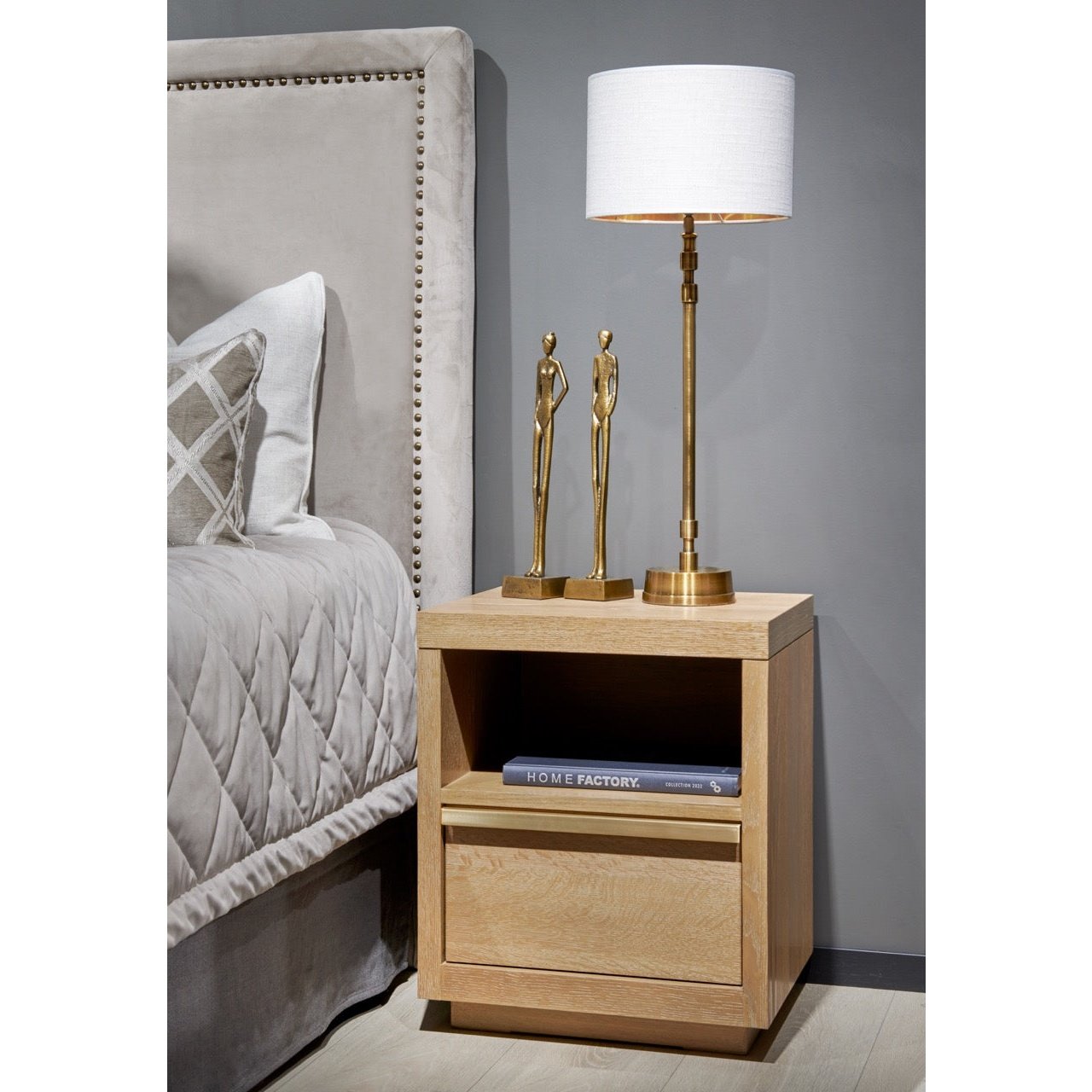 Sidebord / nattbord Fremont - -Homefactory -Nordstrand Møbler og Interiør