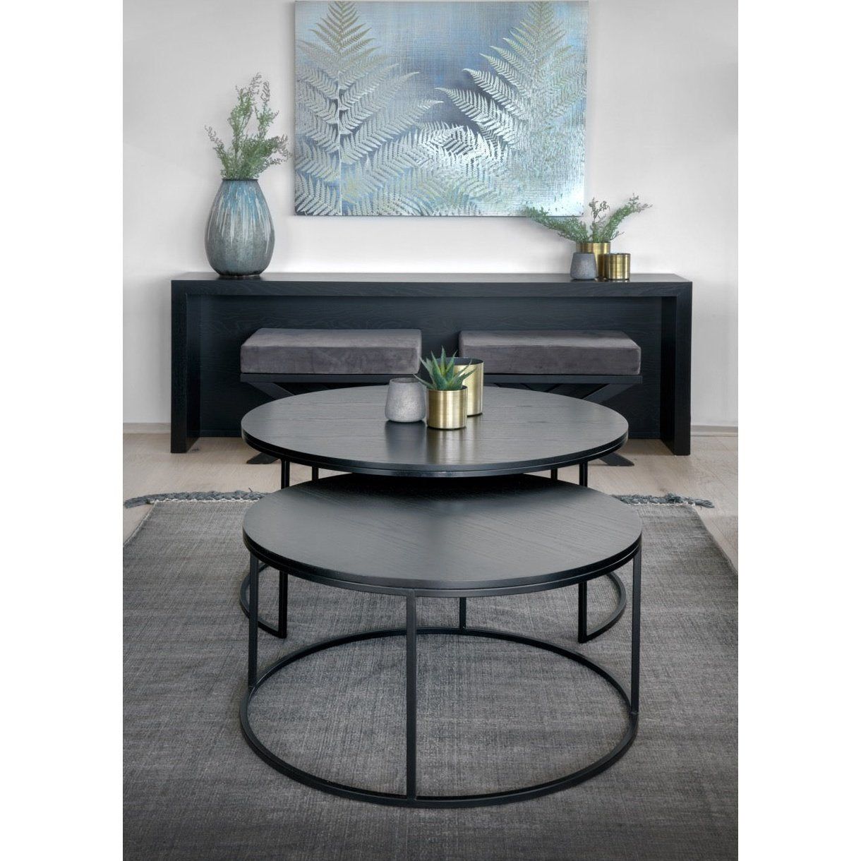 Konsollbord London - lukket bak - Konsollbord-Homefactory -Nordstrand Møbler og Interiør