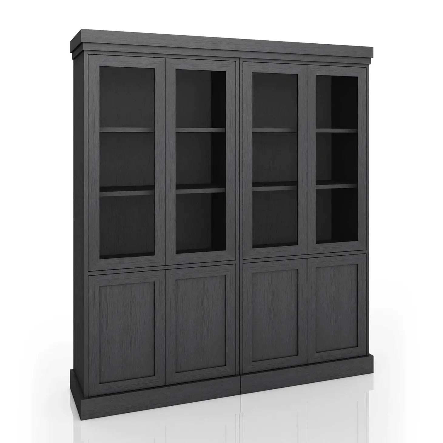 Vitrineskap Stockholm delte dører Homefactory