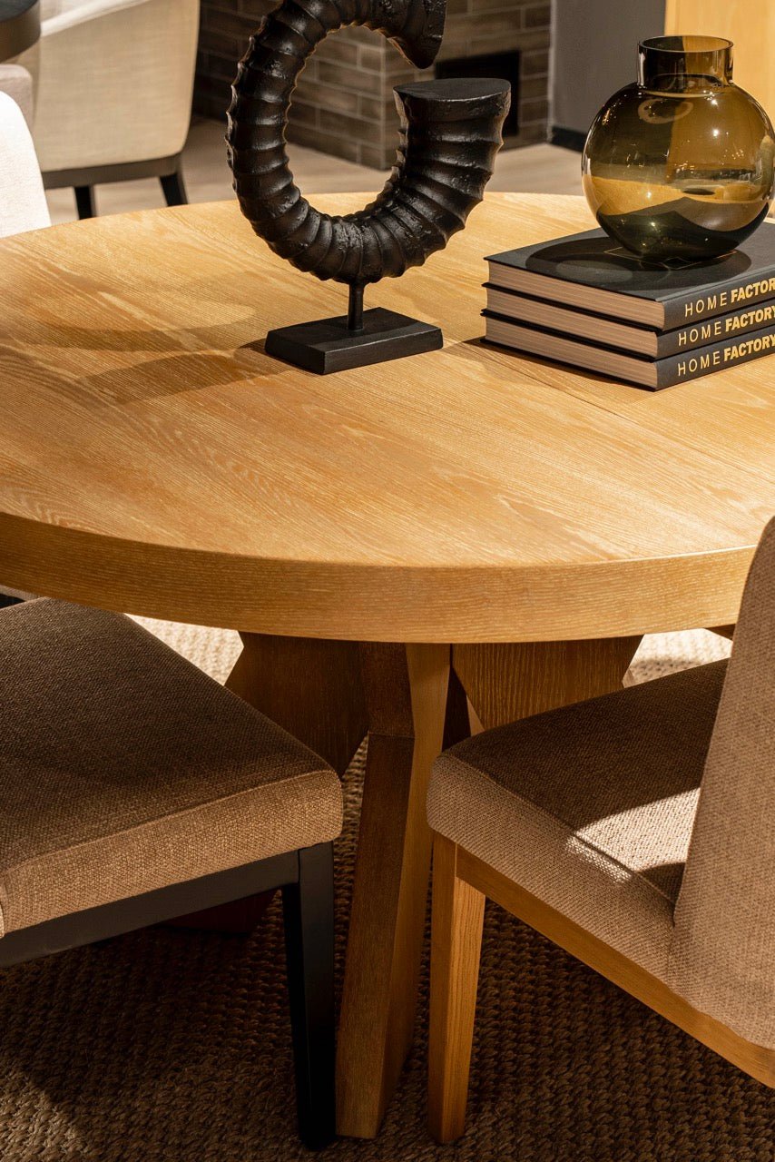 Spisebord Cleveland natur - Spisebord-Homefactory -Nordstrand Møbler og Interiør