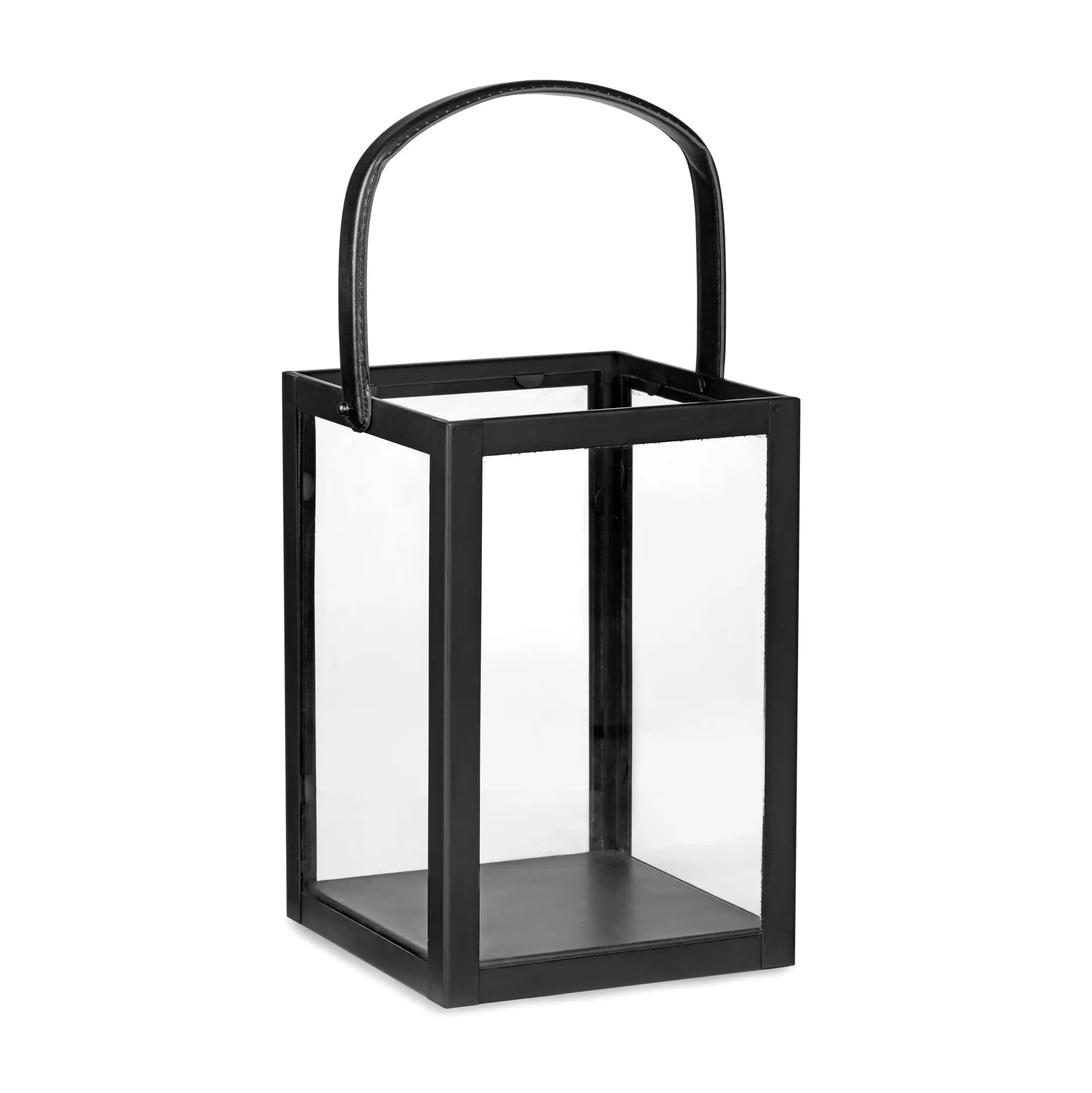 Lanterne med skinnrem Homefactory