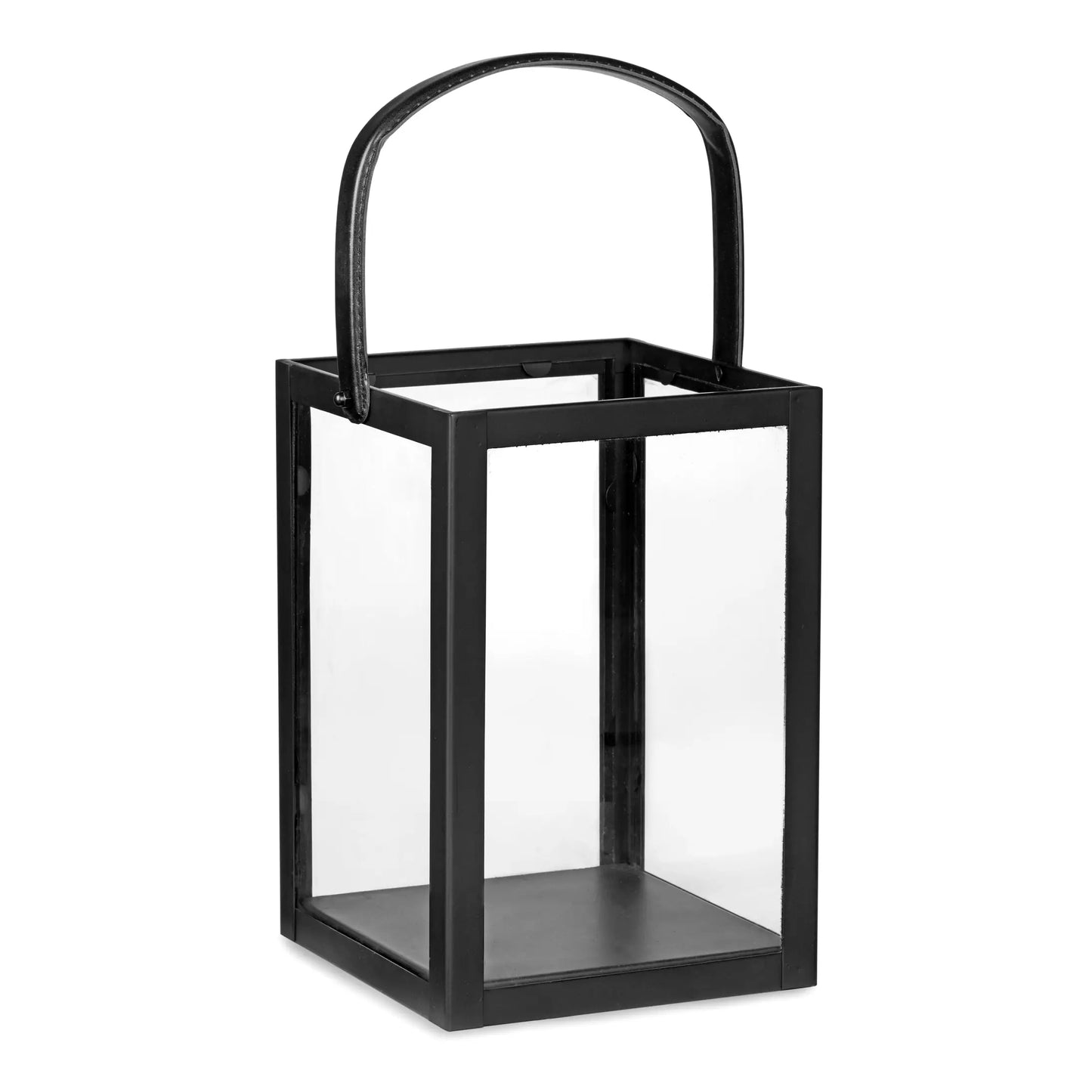 Lanterne med skinnrem Homefactory