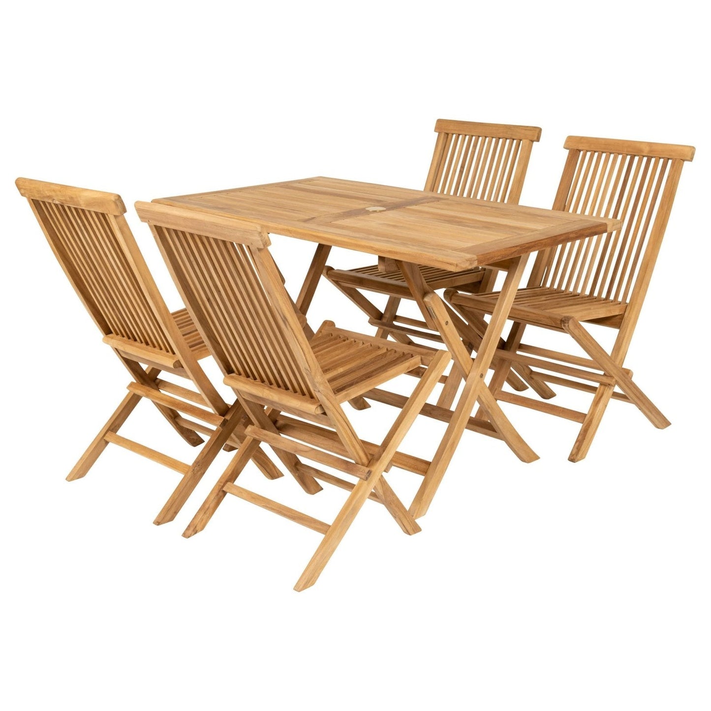 Skagen sammenleggbart utebord L120 Teak - Bord-Hartman -Nordstrand Møbler og Interiør