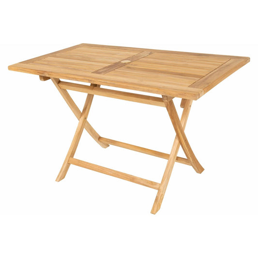 Skagen sammenleggbart utebord L120 Teak - Bord-Hartman -Nordstrand Møbler og Interiør