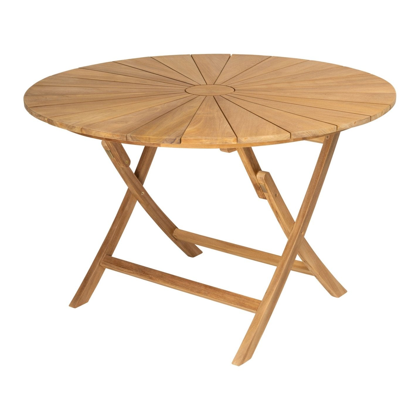 Langli Spisebord Ø120 teak - Spisebord-Hartman -Nordstrand Møbler og Interiør