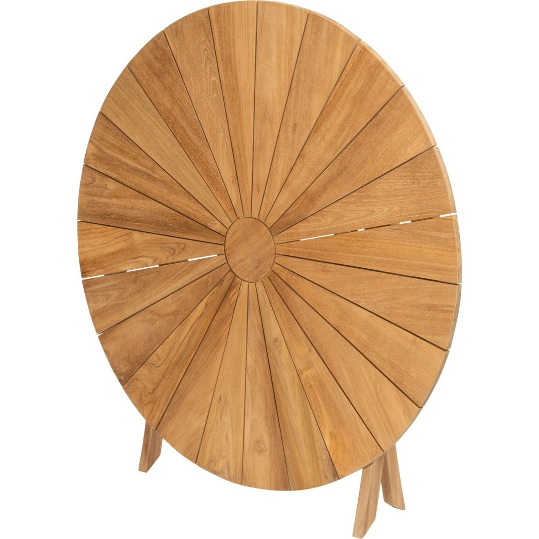 Langli Spisebord Ø120 teak - Spisebord-Hartman -Nordstrand Møbler og Interiør