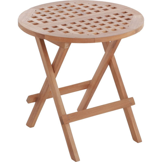 Skagen sammenleggbart sidebord Ø50 - Sidebord-Hartman -Nordstrand Møbler og Interiør