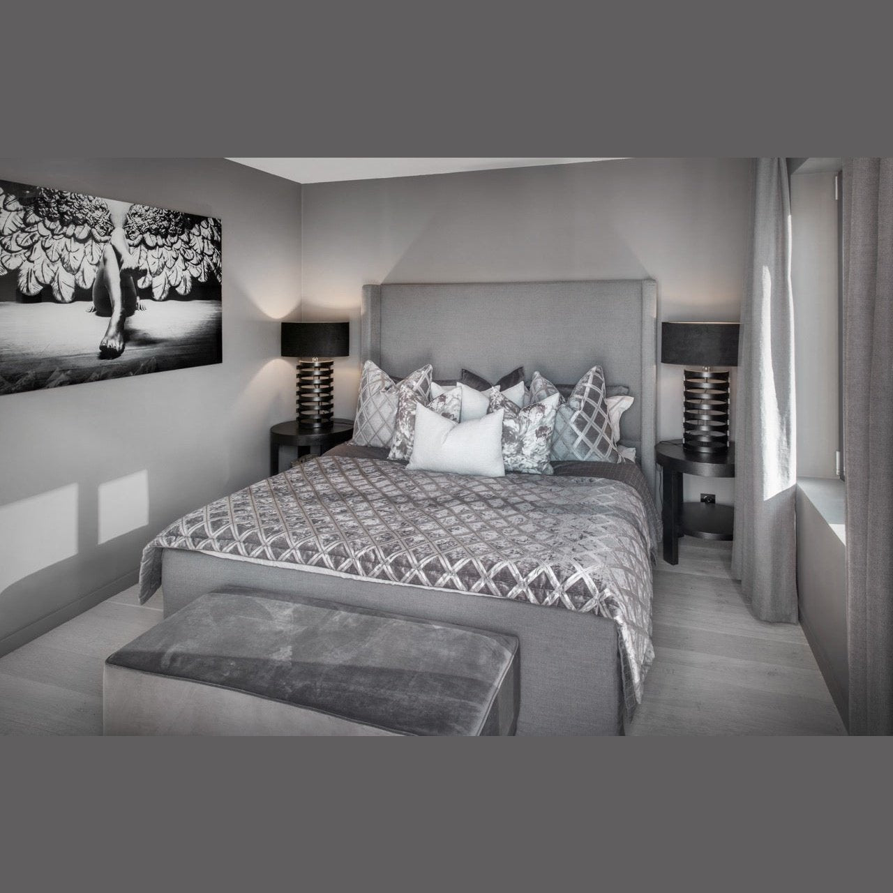 Sengegavel Palma 200 - Sengegavel-Homefactory -Nordstrand Møbler og Interiør