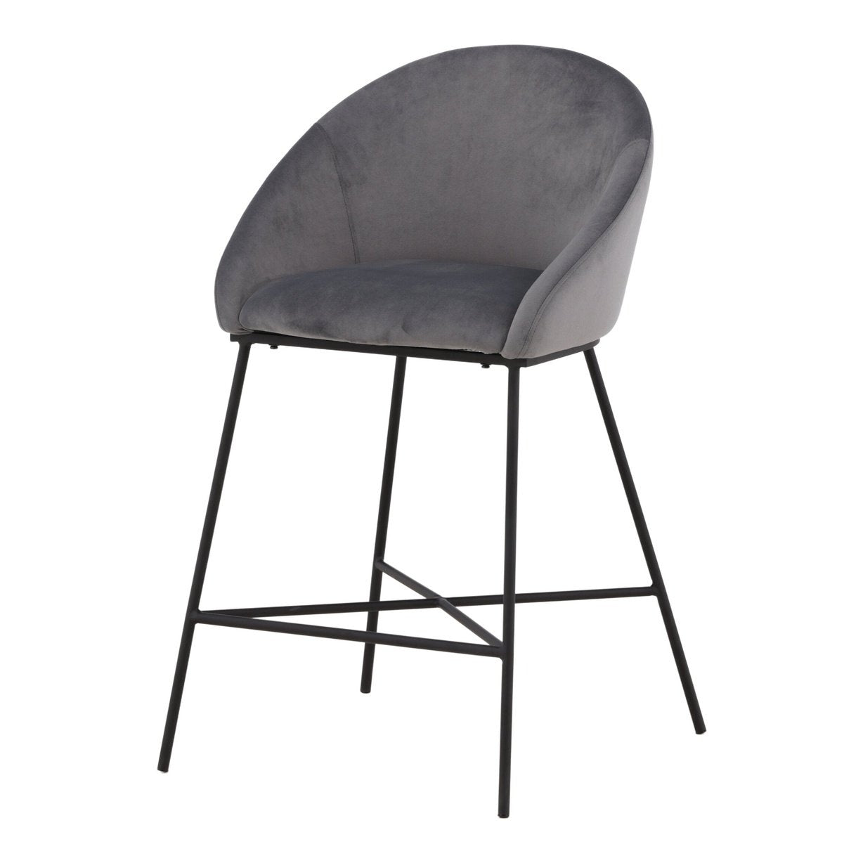 Velvet barstol