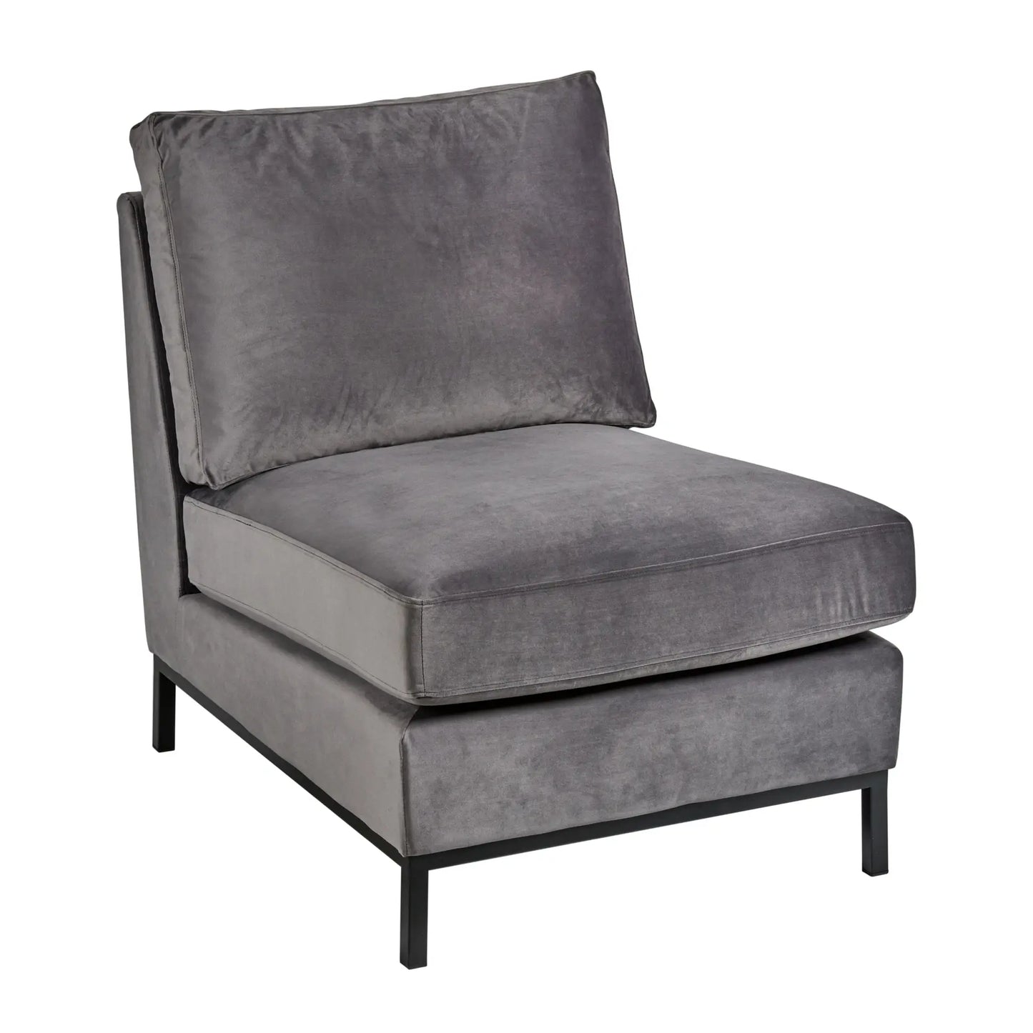 Stålramme til Queens stol sort matt Homefactory