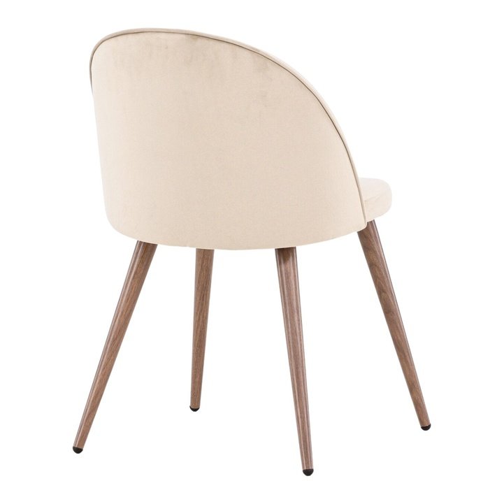 Velvet spisestol 1-pakk (Outletvare)