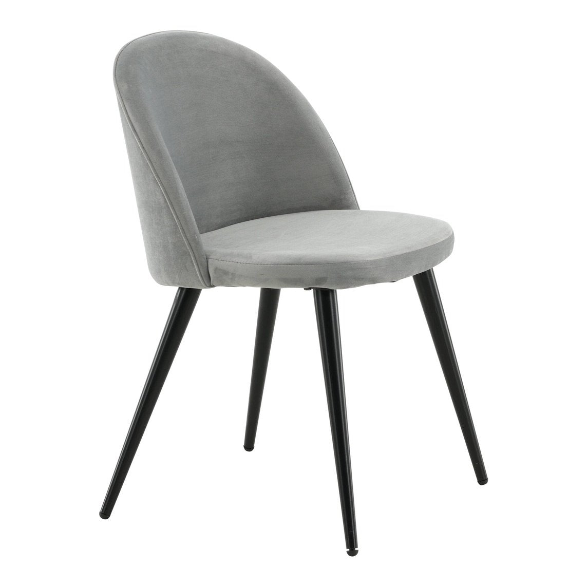 Velvet spisestol 1-pakk (Outletvare)