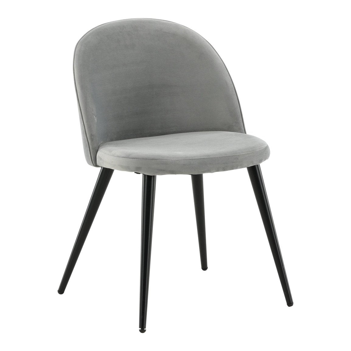 Velvet spisestol 1-pakk (Outletvare)