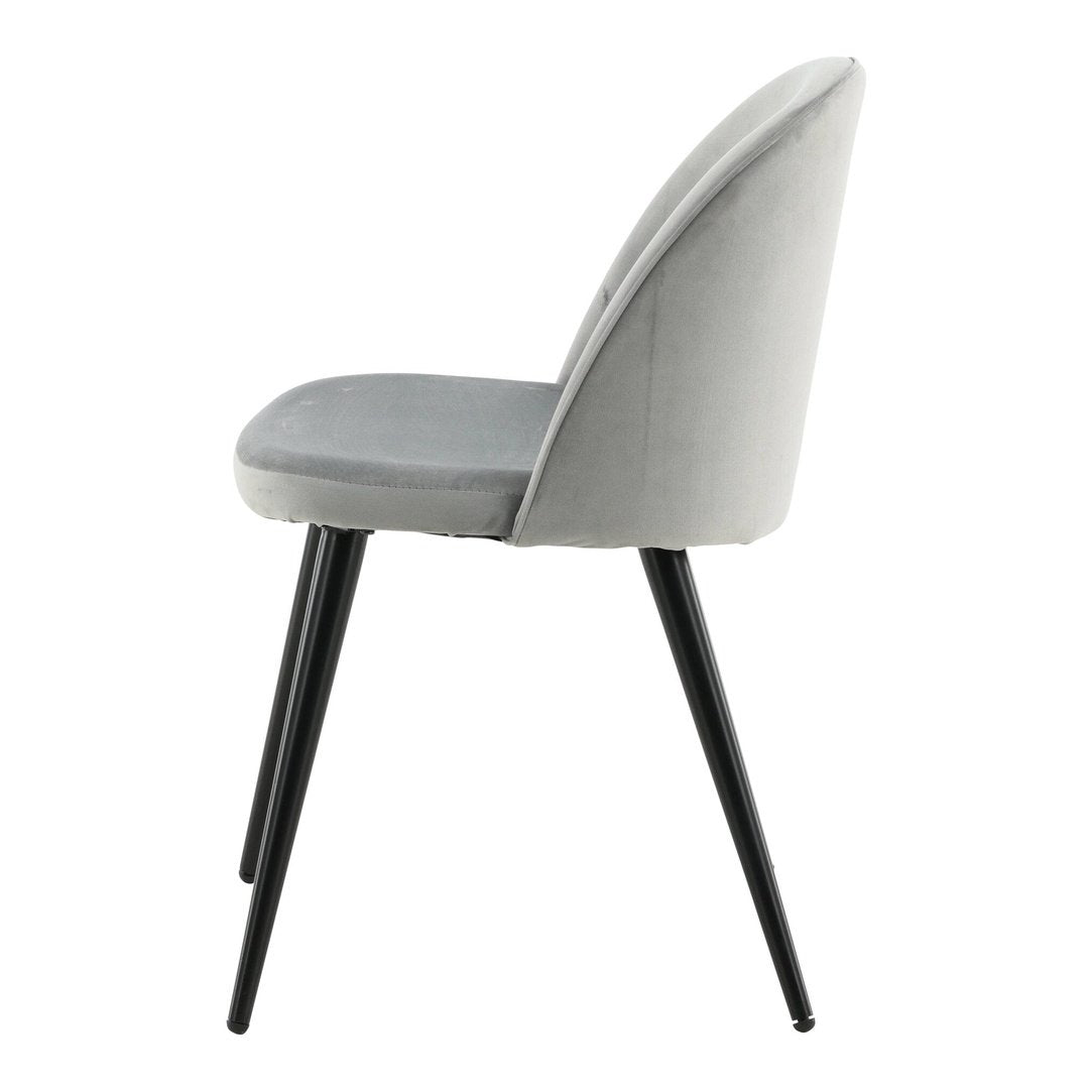 Velvet spisestol