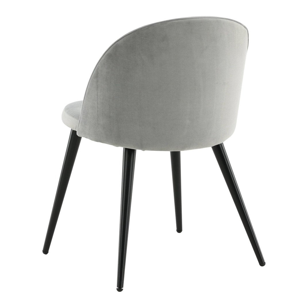 Velvet spisestol 1-pakk (Outletvare)