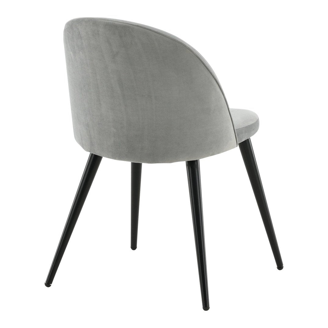 Velvet spisestol 1-pakk (Outletvare)