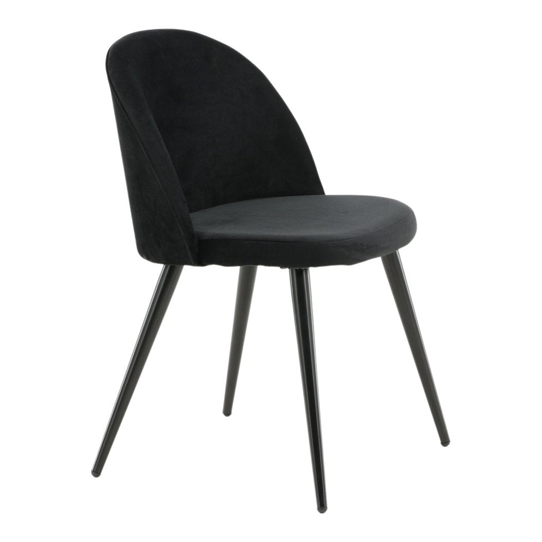 Velvet spisestol 1-pakk (Outletvare)