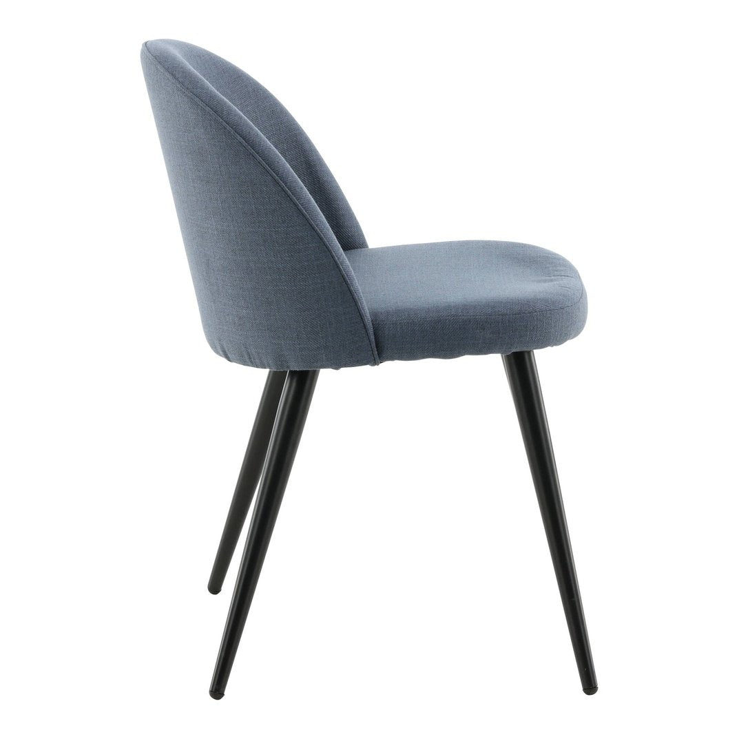 Velvet spisestol