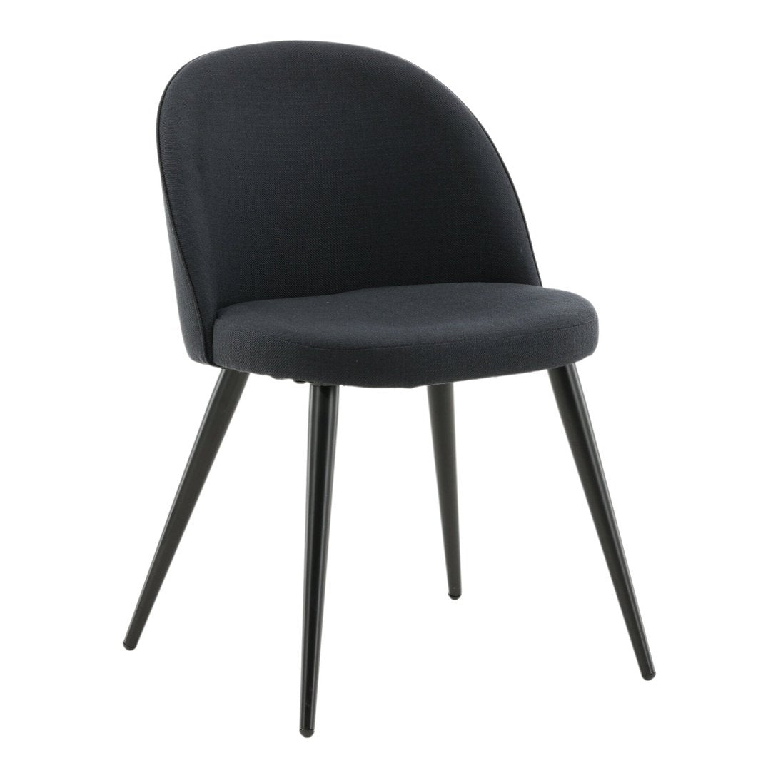 Velvet spisestol 1-pakk (Outletvare)