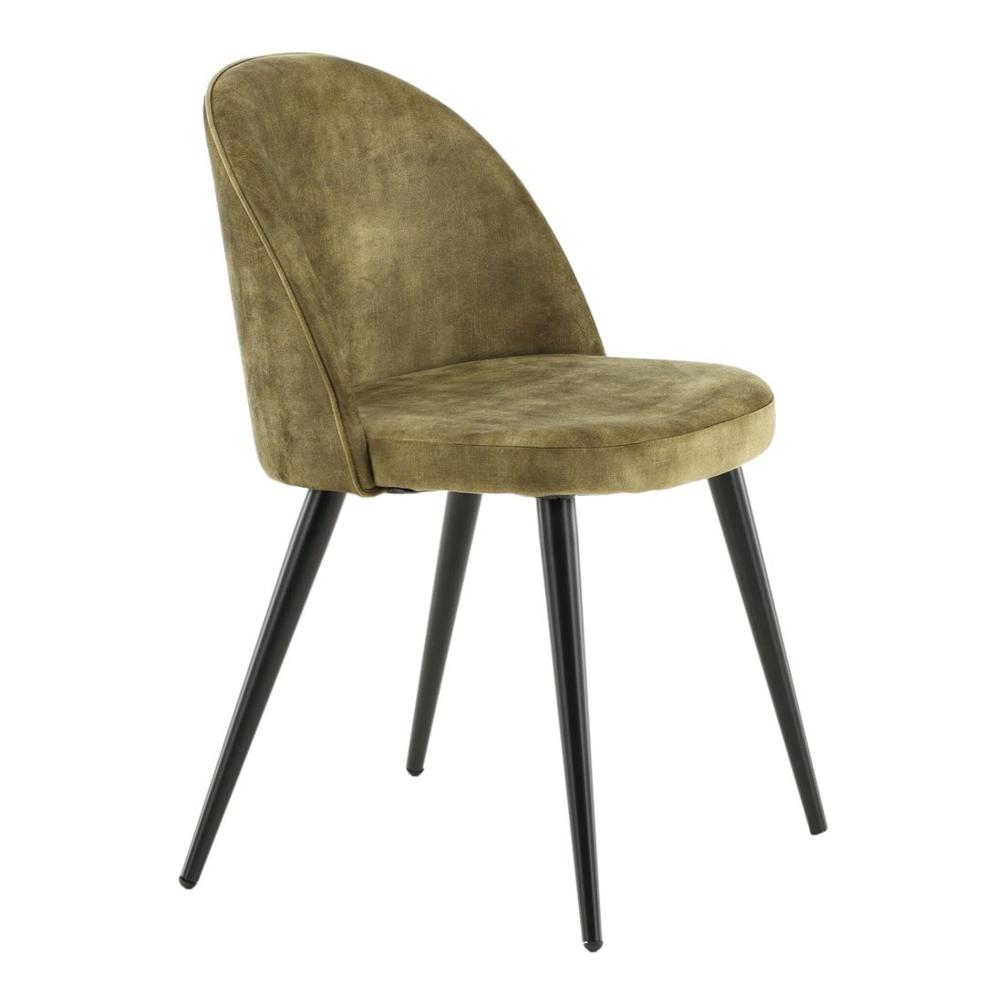 Velvet spisestol 1-pakk (Outletvare)