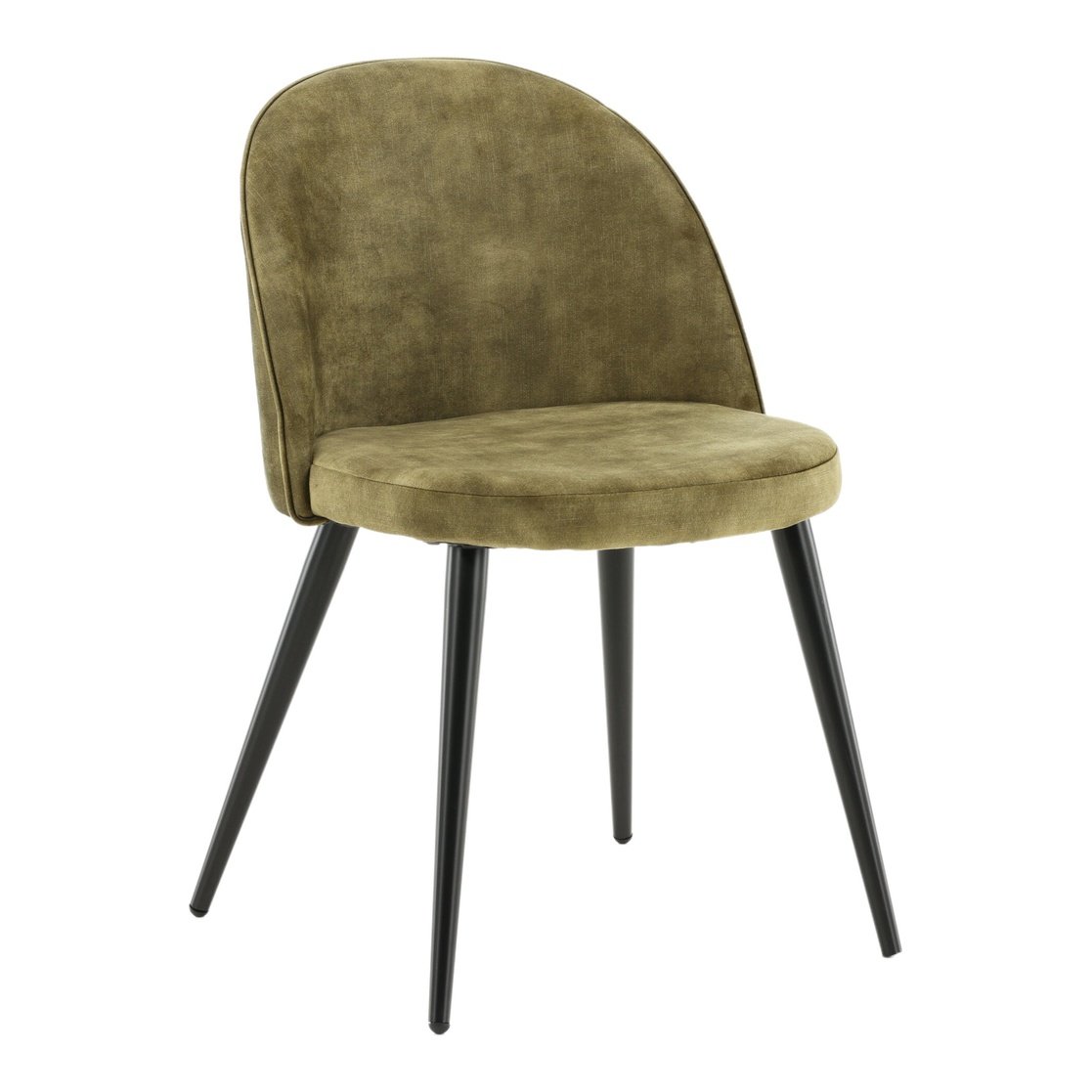 Velvet spisestol 1-pakk (Outletvare)