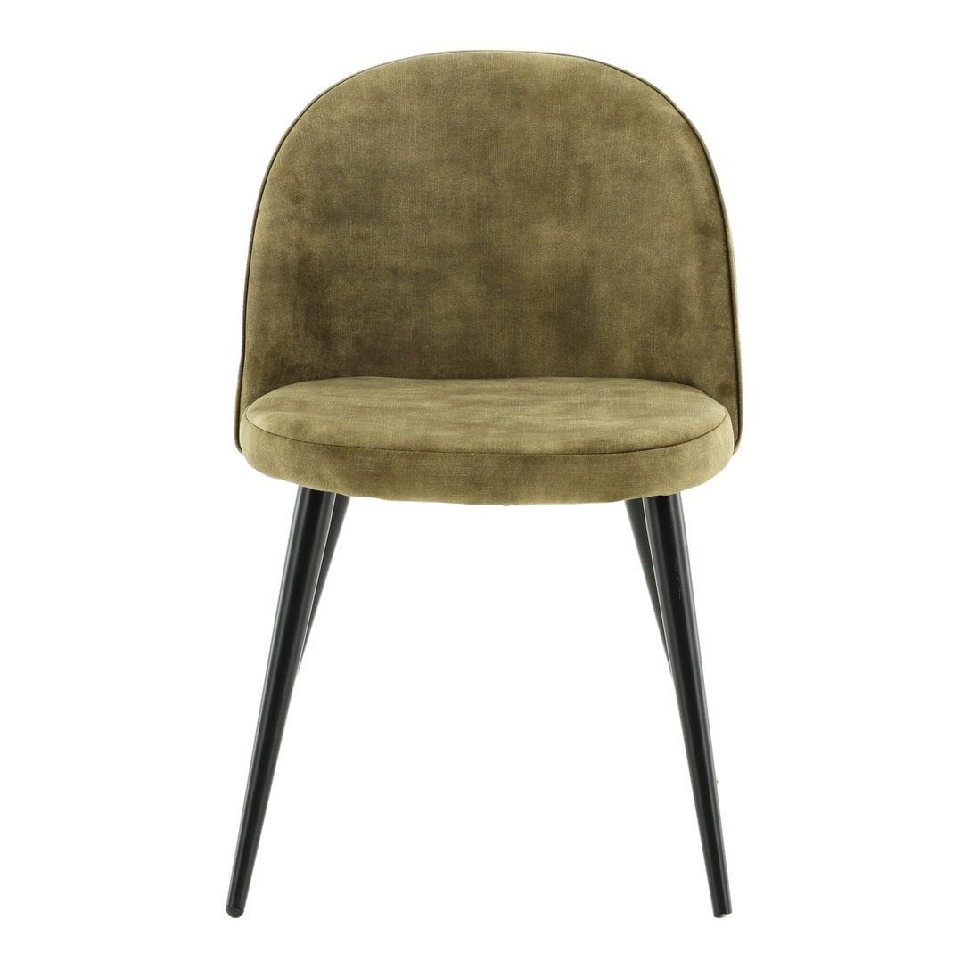 Velvet spisestol 1-pakk (Outletvare)