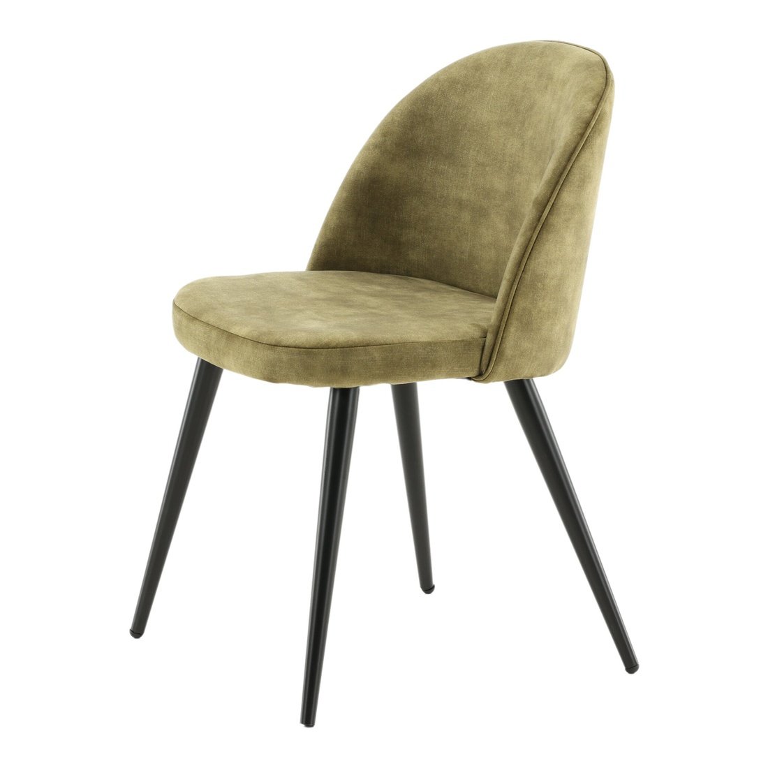 Velvet spisestol 1-pakk (Outletvare)