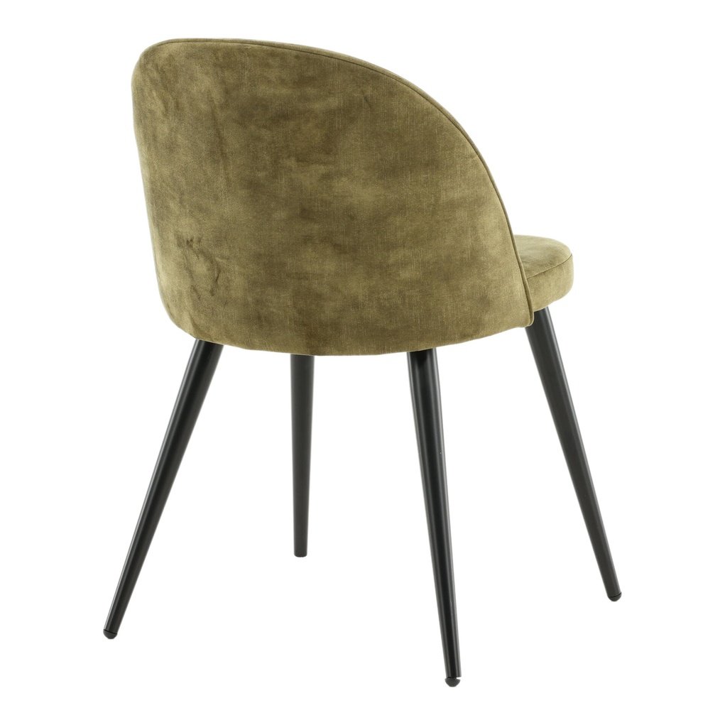 Velvet spisestol 1-pakk (Outletvare)