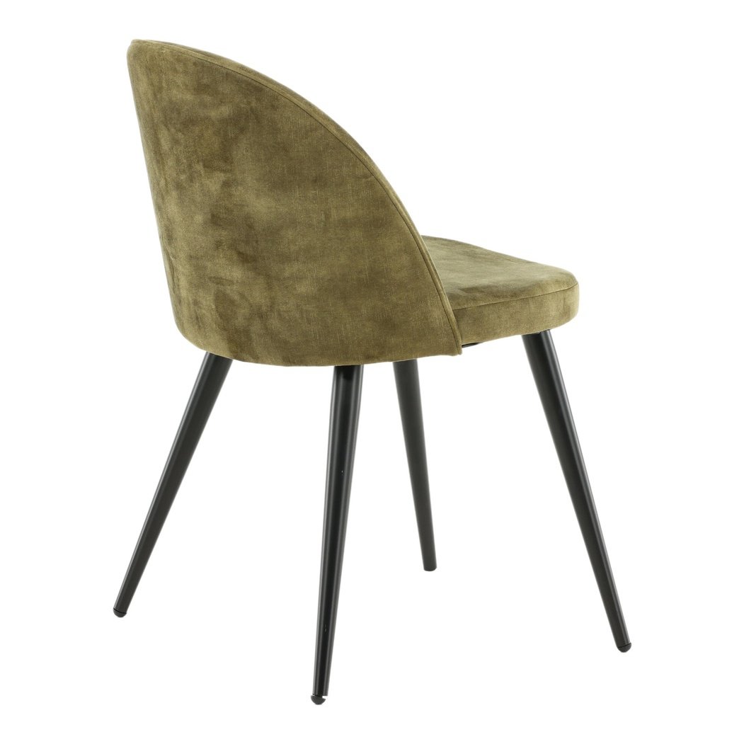 Velvet spisestol