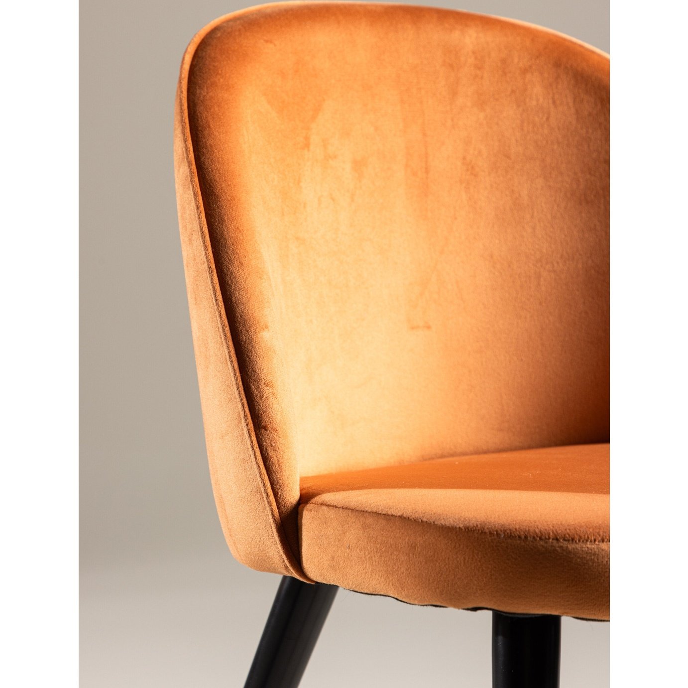 Velvet spisestol